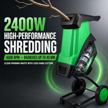 Beachtiful Electric Wood Chipper, 50L Collection Bin Electric Mulcher Chipper Shredder, Wood Chipper with Max 4500 RPM Motor Speed, Easy-Cleanup Dual Steel Blades for Twigs and Branches