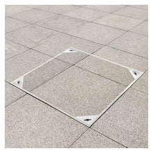 GJZDPMY Galvanized Zinc Chiusino with Stainless Steel e Height 5cm/8cm Invisible Lid for Outdoor Garden & Patio Decor (80x80cm) - & Elegant Design