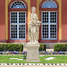 Design Toscano Autumn Fall Woman of Four Seasons Garden Statue Set Ancient Ivory