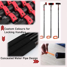 3.6-12m,Window Poles, Water Supply Retractable Brushes for Cleaning Greenhouse Roofs, Cleaning Photovoltaic and Solar Panels, Cleaning Brush Heads,35cmbrushhead-9M/30FT