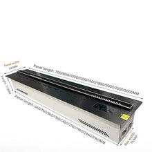 YP YuanPei 3D Embedded Simulated Flame Fireplace with Touch Screen, Suitable for TV Cabinet Decoration and Appreciation(1500mm)