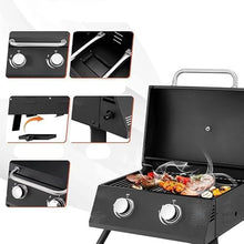 Portable Propane Gas Grill - 18000 BTU Outdoor BBQ for Camping, Travel & Family Cookouts - Compact, Lightweight, Perfect for Picnics & Patio Use