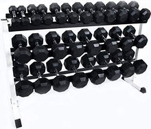 Ader Dumbbell Set 2-70 lbs 19 Pairs with 72'' Rack and Rubber Mat