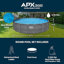 Bestway APX 365 20' x 52" Above Ground Pool Set with Sand Filter Pump