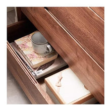DINBOZ26X Living Room Table Storage Cabinet Simple Solid Wood Drawer Living Room Bedroom Side Outdoor Side Table