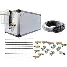 Mistcooling System - Stainless Steel Tubing - 1500 PSI Misting Pump - Do It Yourself Misting System - For Residential, Commercial and Industrial - Up to 120 Nozzles (58 Ft Mist Line - 30 Nozzles)
