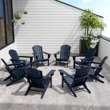 Costaelm Portside Classic Outdoor Adirondack Chairs Set of 8