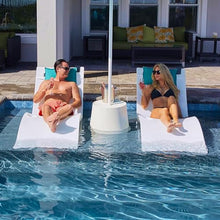 Floating Luxuries Kai Shelf Lounger Set of 2 Arctic White