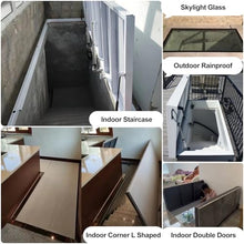 ERRULAN Crawl Space Floor Access Door Exterior, Flush-Mounted Basement Door for Home Renovation, Manual Cellar Doors Entrance Hatch for Storage/Emergency Escape(White,LXW 1500x650mm/59.1x25.6in)