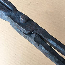 Blacksmith Tongs Blacksmith's Tong Flat Tongs Anvil Vise Forge 36-110 cm Blacksmith's Tongs for Engineer Blacksmith Forge,110cm