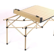 Outdoor Table and Chair Set Folding Picnic Portable Camping Aluminum Alloy