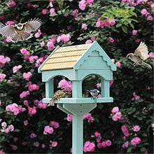 XDMINGY Backyard Birdfeeder Outdoor Courtyard Feeding Station Ornaments Garden Decoration Bird Garden Yard Outside