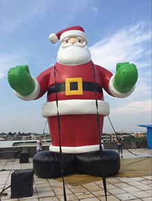 Air-Ads Supplies 26ft Inflatable Giant Christmas Santa Claus Red Green