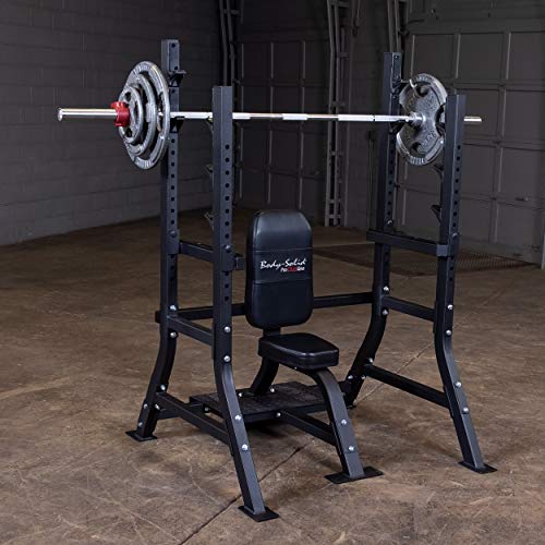 Body-Solid Pro Clubline SOSB250 Olympic Shoulder Bench Black