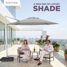 Midtown Umbrellas Grande Round - 10 Ft Cantilever Umbrella