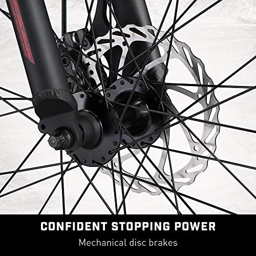 Mongoose Argus Trail 24-Inch Youth Fat Tire Mountain Bike Red
