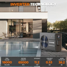 DR. Infrared Heater DR-650HP Full DC Inverter 65,000 BTU Pool Heat Pump for In-Ground and Above-Ground Swimming Pools, WiFi Smart Control via APP
