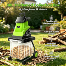 GYQSSD 2800W Electric Garden Chipper Shredder Mulcher