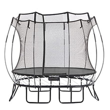 Springfree Compact Oval Trampoline 6x9 ft Black