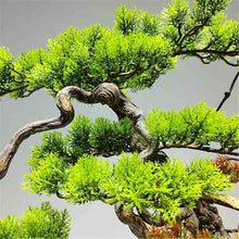 YXIANG56Q Fake Plants Large Faux Plants, Potted Pine Indoor Decor for Office Desk Home Table Bonsai Tree
