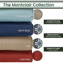 Hanover Montclair 11-Piece Outdoor Dining Set Navy