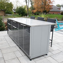 Blue Sky Outdoor Living Triple Standard Stainless Steel Top