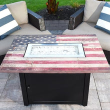 Endless Summer The Americana Outdoor Propane Fire Pit Table, 40" x 28"
