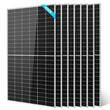 SUNGOLDPOWER UL61730 8PCS 550W Solar Panels Monocrystalline, Waterproof IP68,High Efficiency Solar Panel for Charging Station,Household,Marine,On/Off Grid Solar System (Total 4400W)