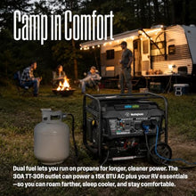 Westinghouse 7500 Peak Watt EFI Dual Fuel Home Backup Portable Generator, Remote Electric Start, Transfer Switch Ready, Gas and Propane Powered, CO Sensor, CARB Compliant