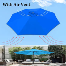 MXJCKSOQ UV Protection Canopy Replacement for 2- Sun Umbrella - Outdoor Parasol Top Cover Grass Green Perfect for Sun Shade & Weather Resi /8 arms,Orange-8.2ft (250cm)/8 arms