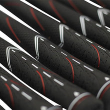 Majek Grips 200 pcs Tour Pro Midsize Golf Grips Black