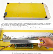 Magnetic Tabletop Metal Detector for Sewing,0-10 Sensitivity,Audio-Visual Alarm,Textile Factory Use.
