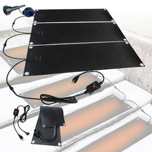iumLeap Heated Snow Melting Mat, 600W Non-Slip Ice Melt Pad for Stairs Driveways, 30% Better Waterproof, 26% Thicker, 2in/H Melt Rate, 5pcs-10 * 48in (25.4 * 121.9cm)