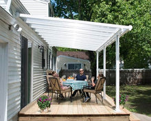Palram - Canopia Olympia 10' x 18' Patio Cover Canopy Awning, White