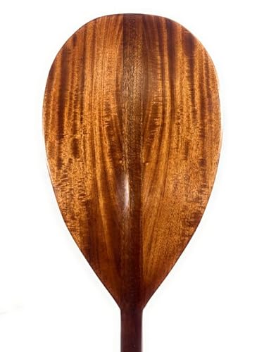 Tikimaster Tear Drop Koa Paddle 60" Steersman Made in Hawaii