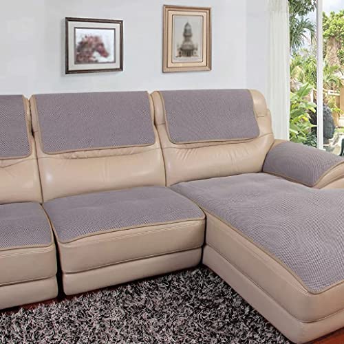 VFIIIOLPAA Sofa Cushion Non-Slip Cushion Winter Four Seasons Fabric Sofa Cover Cover Towel (Color: D, Size: 60 * 76cm) (E 60 * 150cm)
