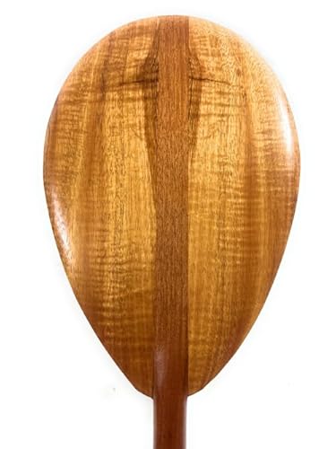 Tikimaster Premium Tiger Curl Koa Paddle 48 Inch Steersman Made in Hawaii