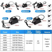 Lighting Transformer 12V 24V 100W 200W IP67 Waterproof Underwater LED Driver Power Supply Adapter Pool Light(24 V,500W)
