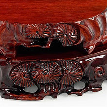 M3b6G8p1 bonsai pot stand Openwork Root Carving Bonsai Base Vase Display Stand(Large)
