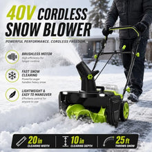 Household Snow Removal Machine, Electric Snow Blower Cordless
