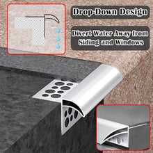 GFLPSQIA 1 2 3 4 5 10 Pieces Window Sill Rain Diverter, Curved Eagle Beak Rain Diverter Strip, Stylish Drip Device for Outdoor Decor for Patio Decor/Window Sill(10 PCS,L 72IN)