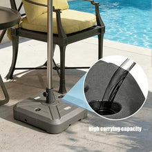 FCZVWPR Mobile Patio Umbrella Base, Heavy Duty Base, Patio Parasol Stand
