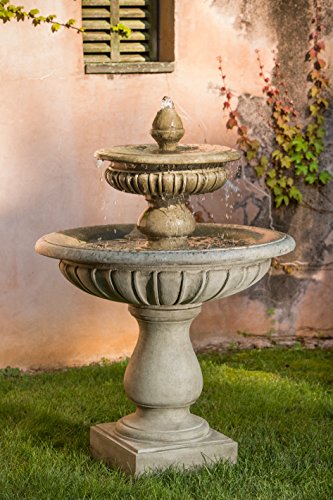Campania International FT-225-AS Longvue Fountain, Alpine Stone Finish