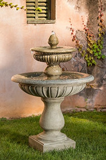 Campania International FT-225-AS Longvue Fountain, Alpine Stone Finish