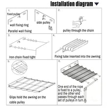 FENGZEQUAN Retractable Wave Sun Shade sail，Pergola Shade Cover Retractable Canopy Outdoor Wave Sun Shade for Patio Garden Backyard Deck Trellis，with Mounting Kit(W1.8*L10m/W5.90*L32.81ft)