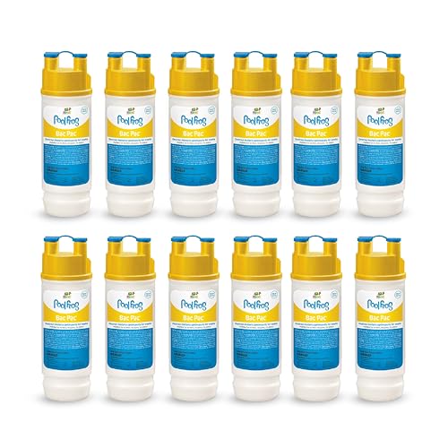 Pool FROG Bac Pac Replacement Chlorine Cartridges, 12 Pack