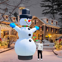 OZIS 13Ft Tall Inflatable Snowman Decoration White