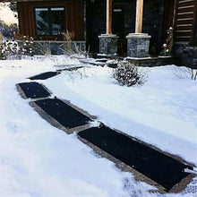 WRTYHGVGT Snow Melting Mats for Walkway, 10 inch x 48 inch Outdoor Heated Snow Melting Mat, USB Series Connection, for Winter Snow Removal,6 Pack