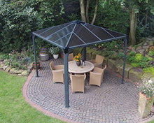 Palram Canopia Palermo 3000 10x10 Gazebo Gray