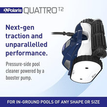 Polaris Quattro T2 Pressure Side Pool Cleaner for Inground Pools